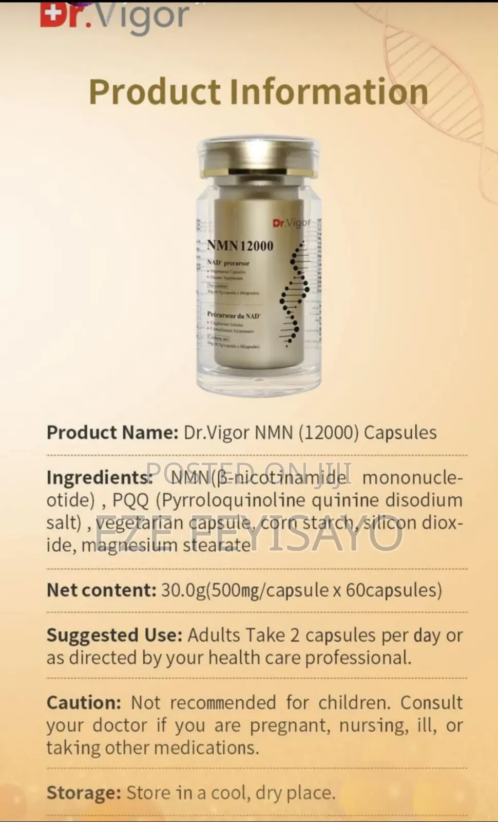 Dr.Vigor Nmn12000