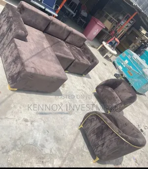 Quality Brown Fabric Chair