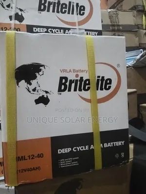 Britelite 40ah Deep Cycle Battery