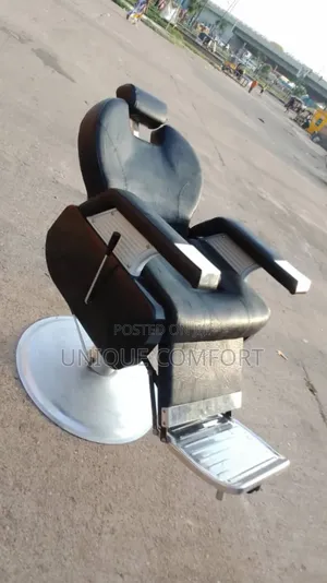 Imported Executive Recliner Rolling Barber Chair