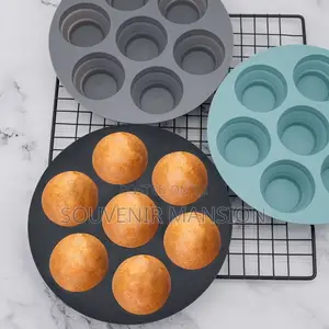 Collapsible Silicone Cupcake Mold