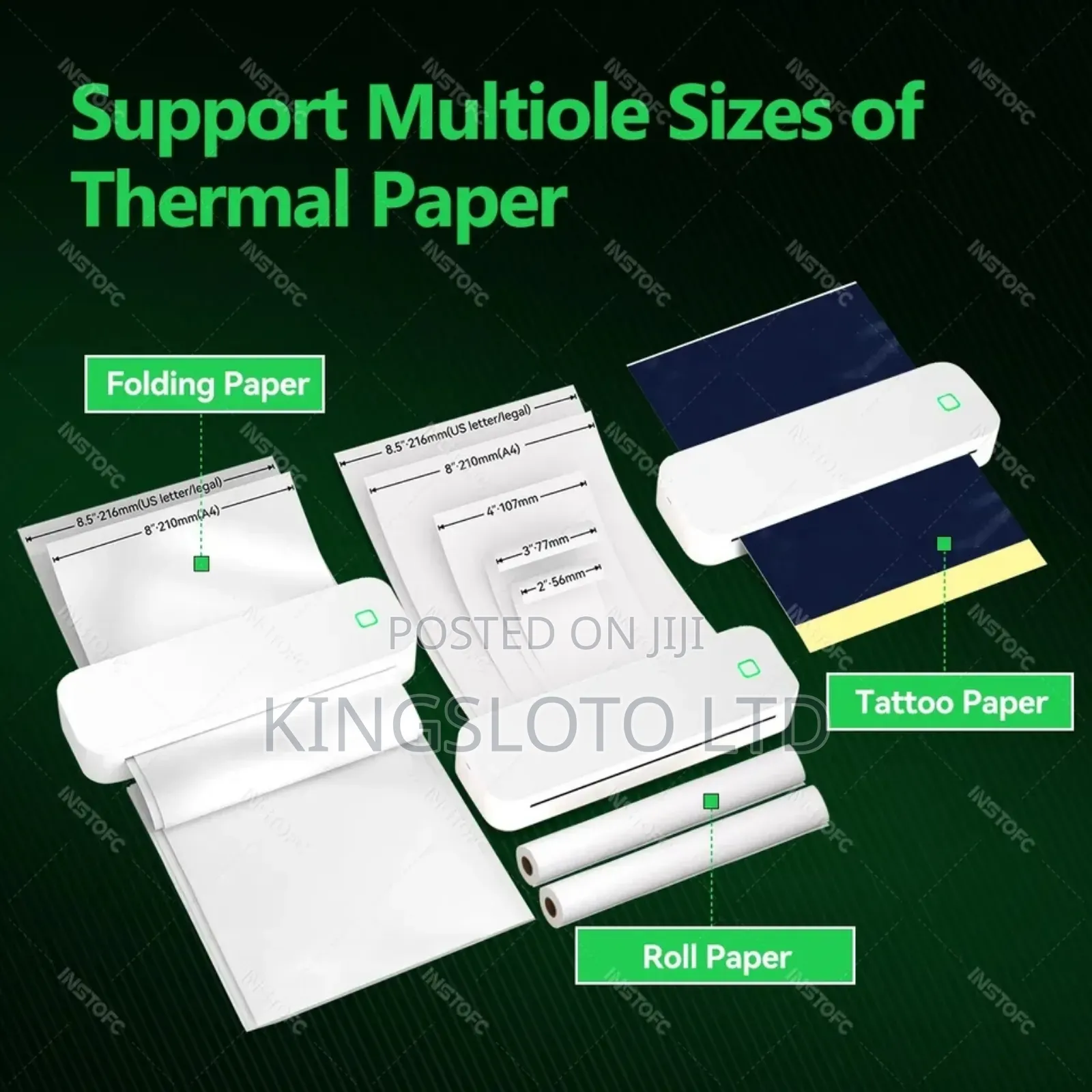Portable Inkless Printer