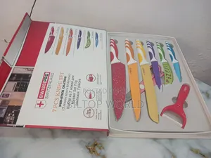 7pcs Multicolour Knifes Set