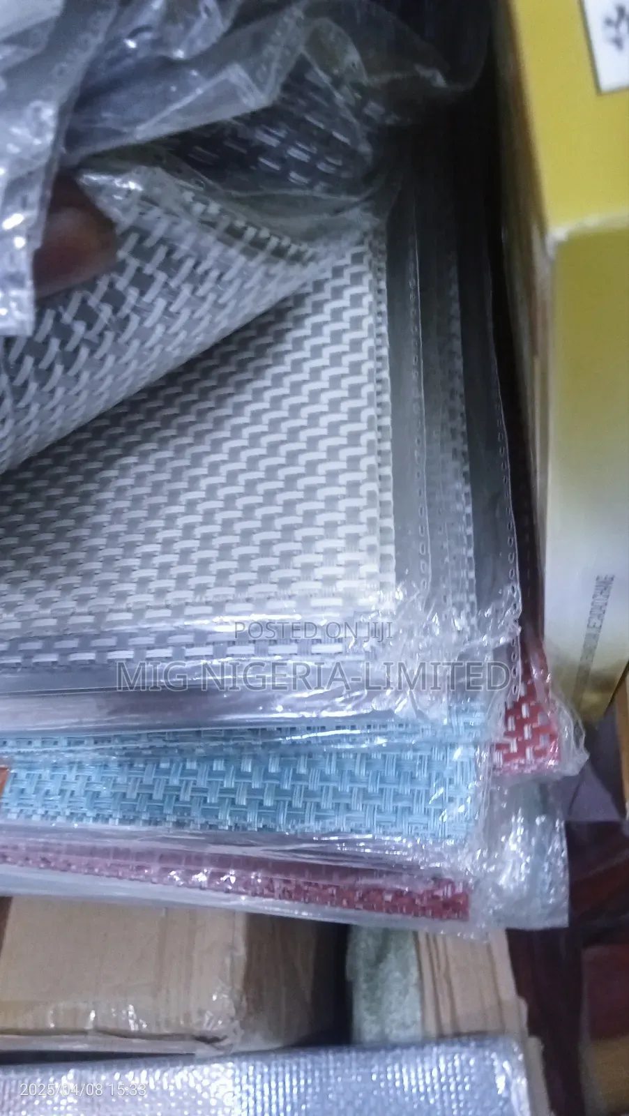 Place Mat Dining Table Mat Gray Multiple Colours 30cmx45cm