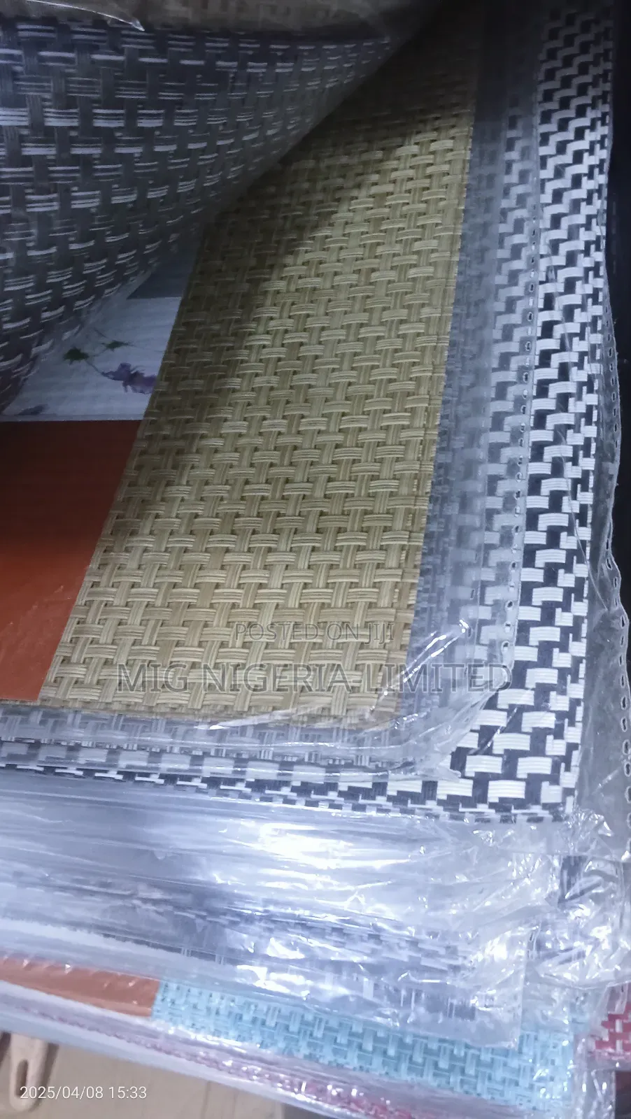 Place Mat Dining Table Mat Gray Multiple Colours 30cmx45cm