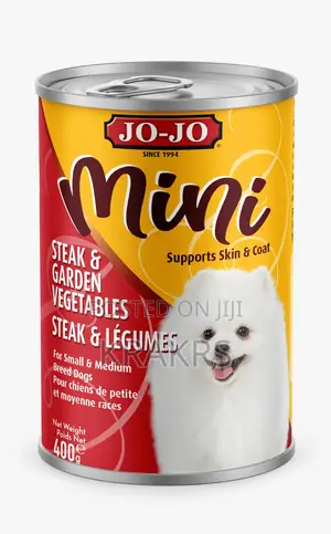 Photo - Jojo Mini Steak and Garden Vegetables Dog Food