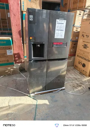 Brand New Lg Side-Side Fridge>647l>Ice Cube>Inverter>Silver>