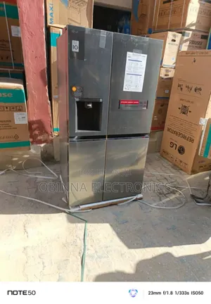 Brand New Lg Side-Side Fridge>647l>Ice Cube>Inverter>Silver>