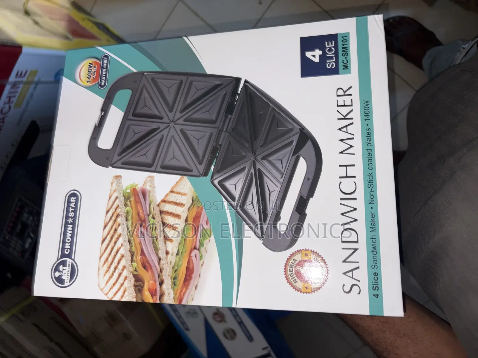 Crown Star 4slice Toaser Brand New