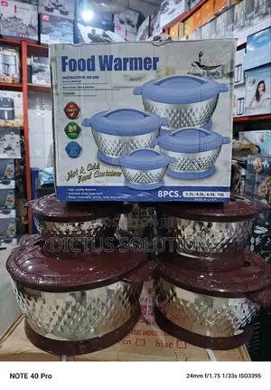 4 Sets of Food Warmer
