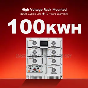 Dawnice 100kwh High Voltage Lithium Ion Batteries