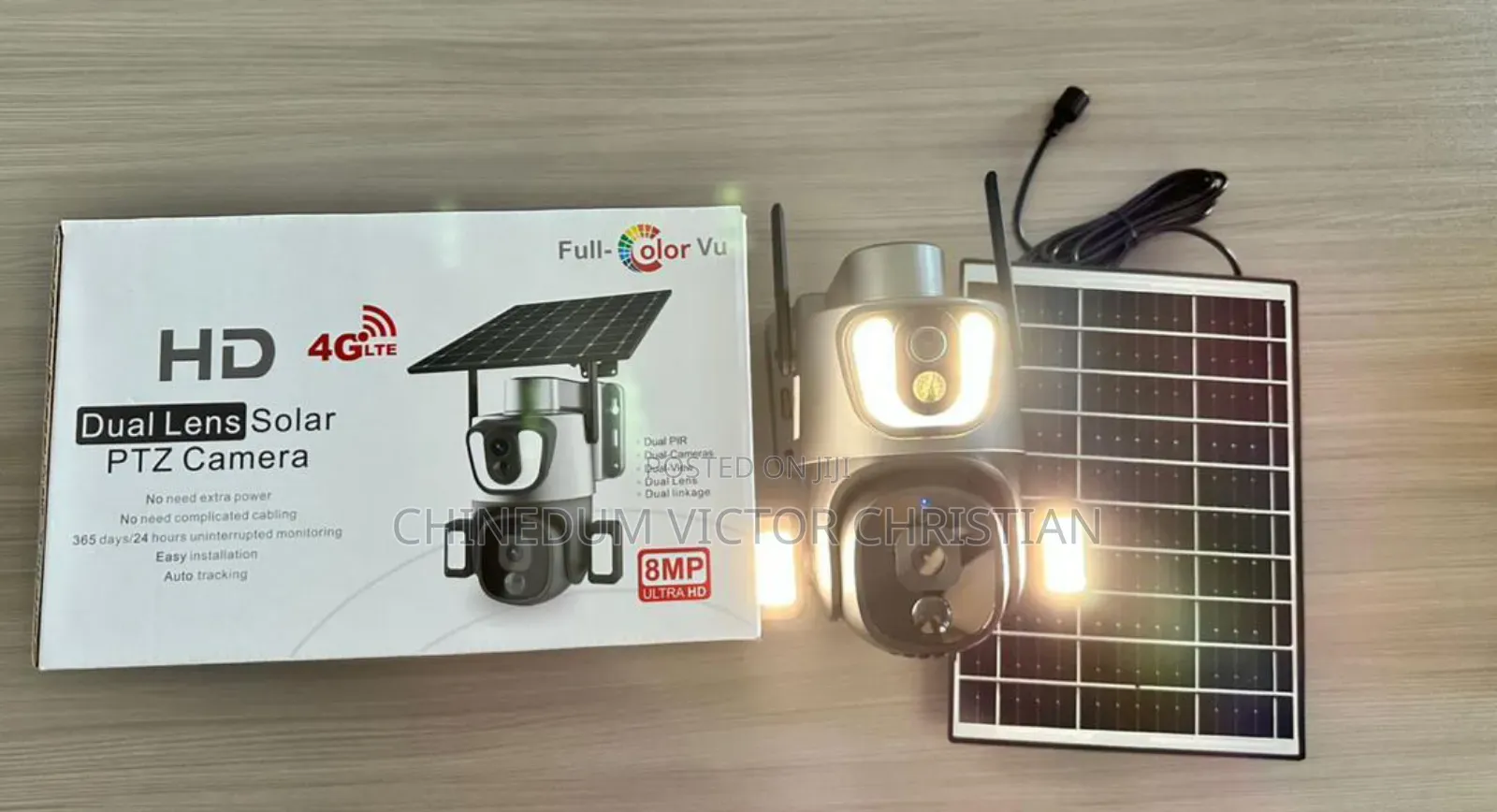 Solar PTZ Camera Installation