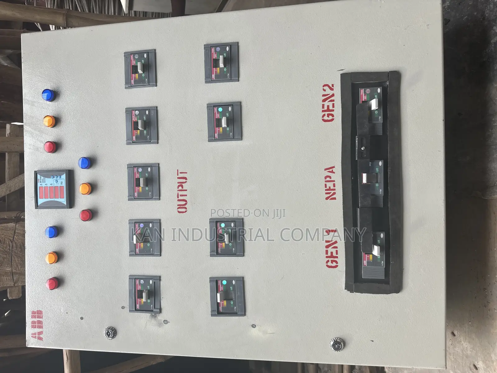 2 Gen And Nepa Breaker Panel