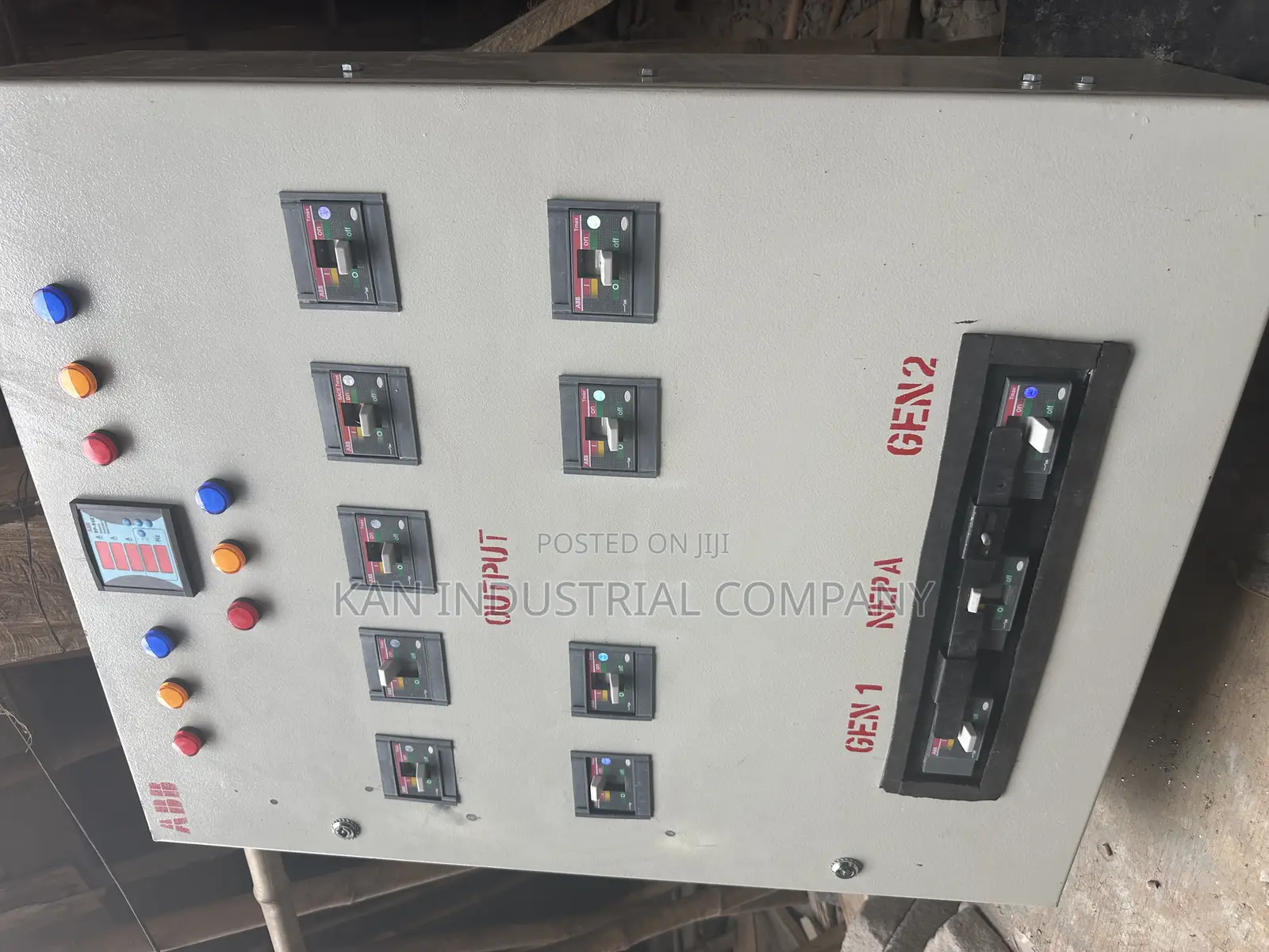 2 Gen And Nepa Breaker Panel
