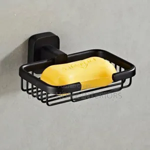 Matte Black Soap Dish