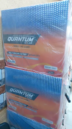 Original Quantum Tubular Battery 240ah 12v