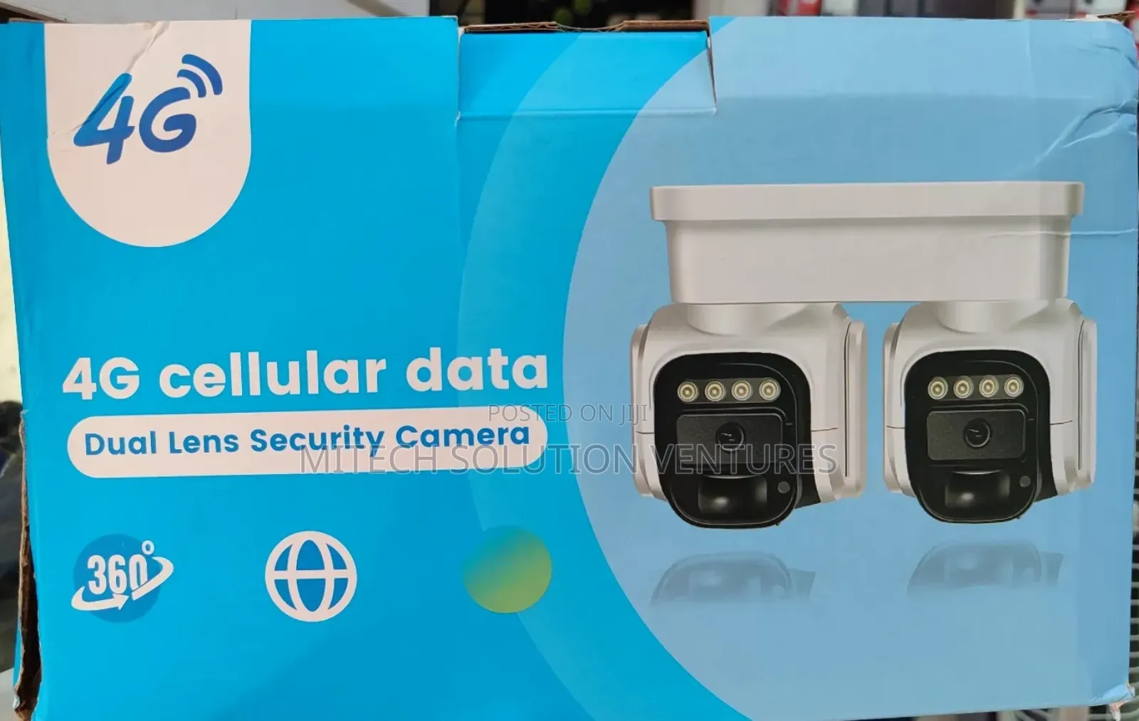 4g Dual Lens Security Camera