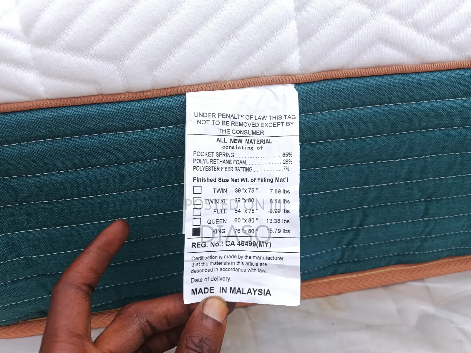 Order for Your Affordable Foreign Mattresses Get 1 Pillow
