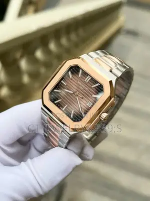 Patek Philippe Cubitus Rose Gold Watch Square 45mm
(Auto ✅)