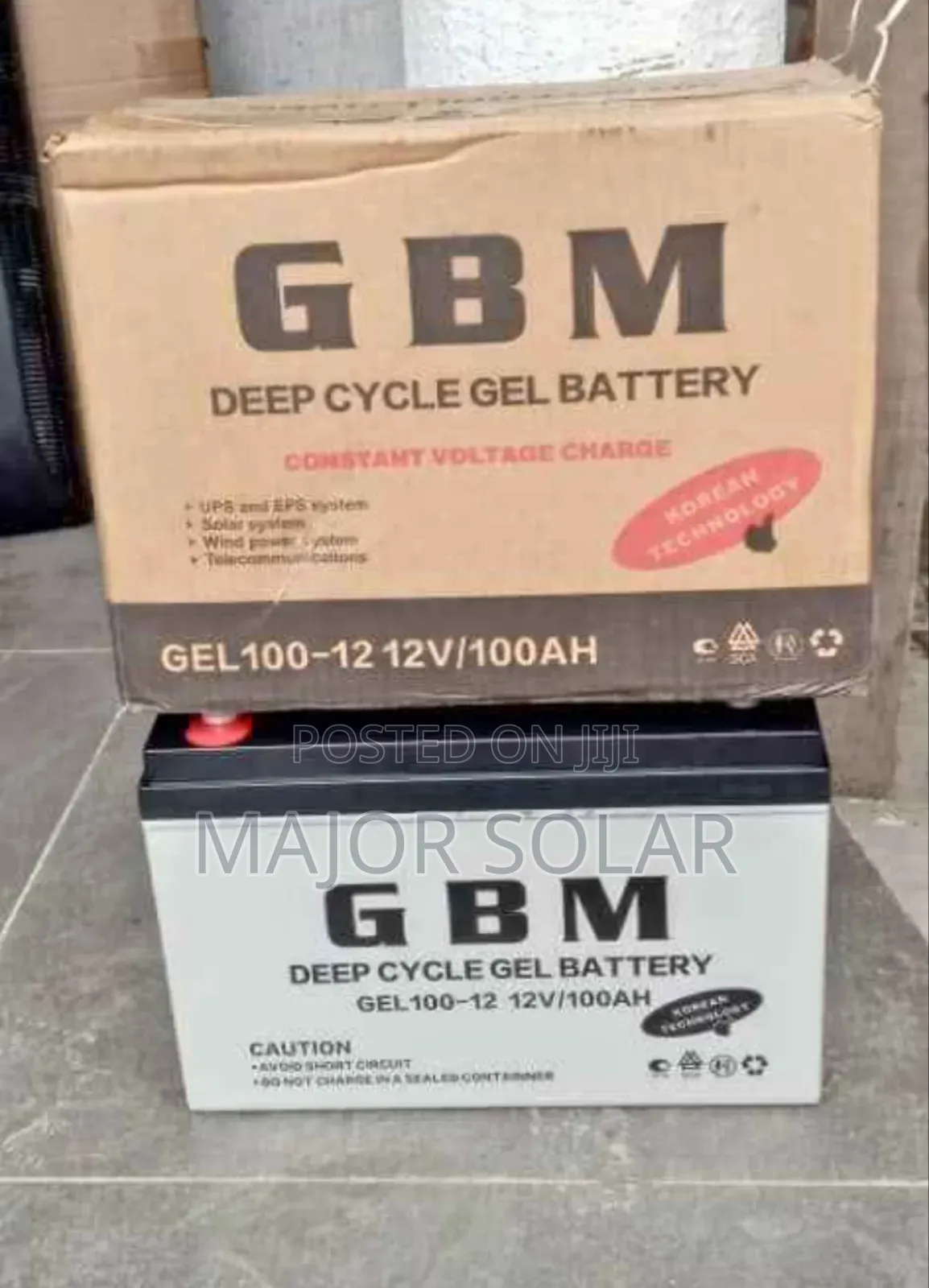 GBM 100ah Battery