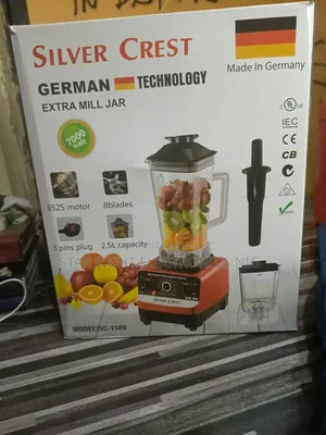 Silver Blender 3 Liters