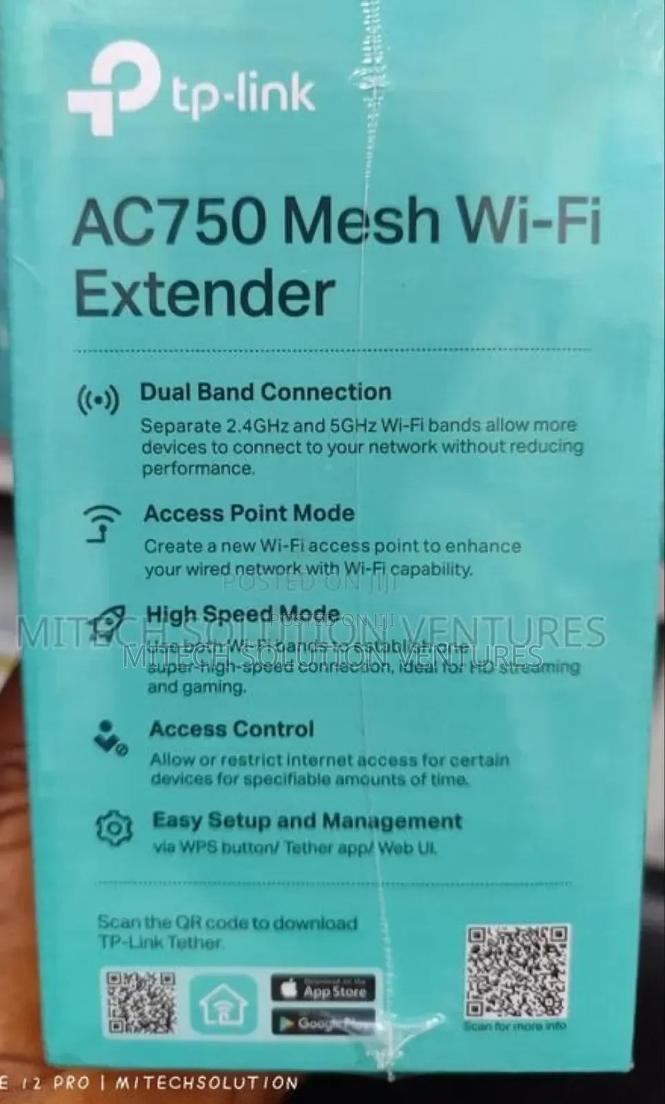 Tp Link Ac750 Mesh Wi-Fi Range Extender