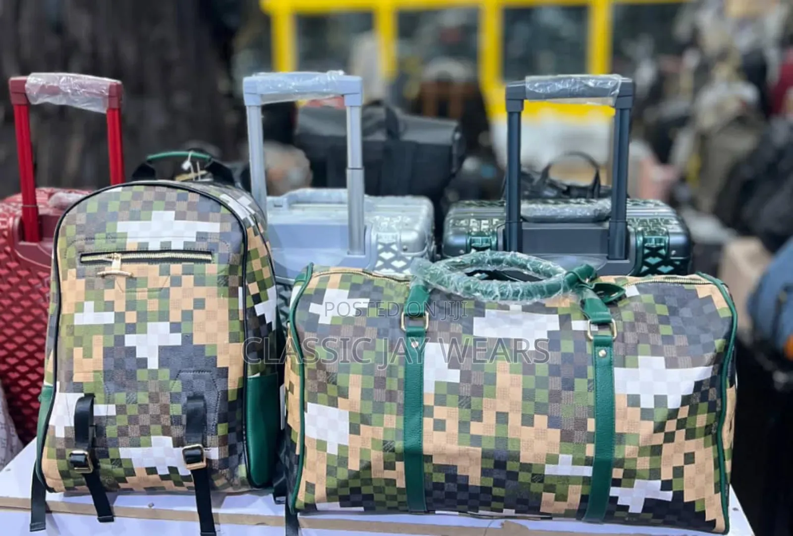 Luxury Mature Backpack and Handcarry