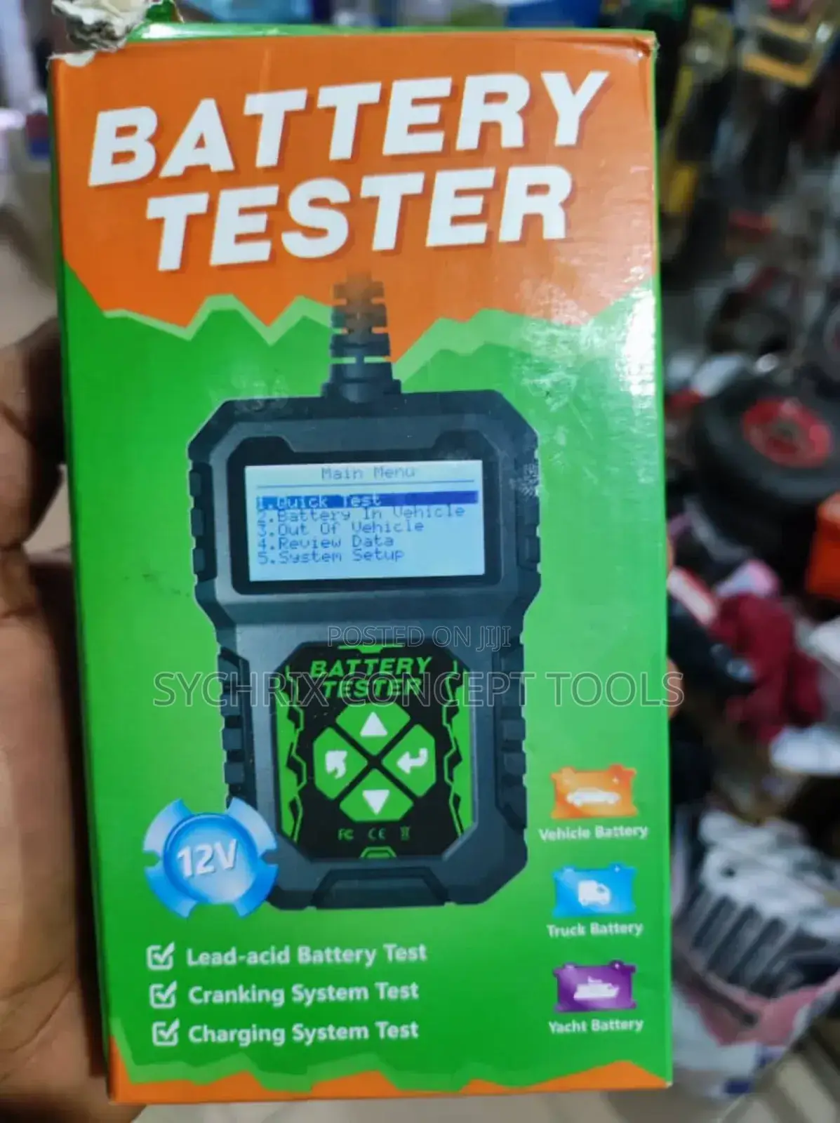 Battery Tester 12v
