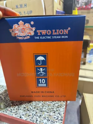 Two Lion Electric Industrial Steam Iron