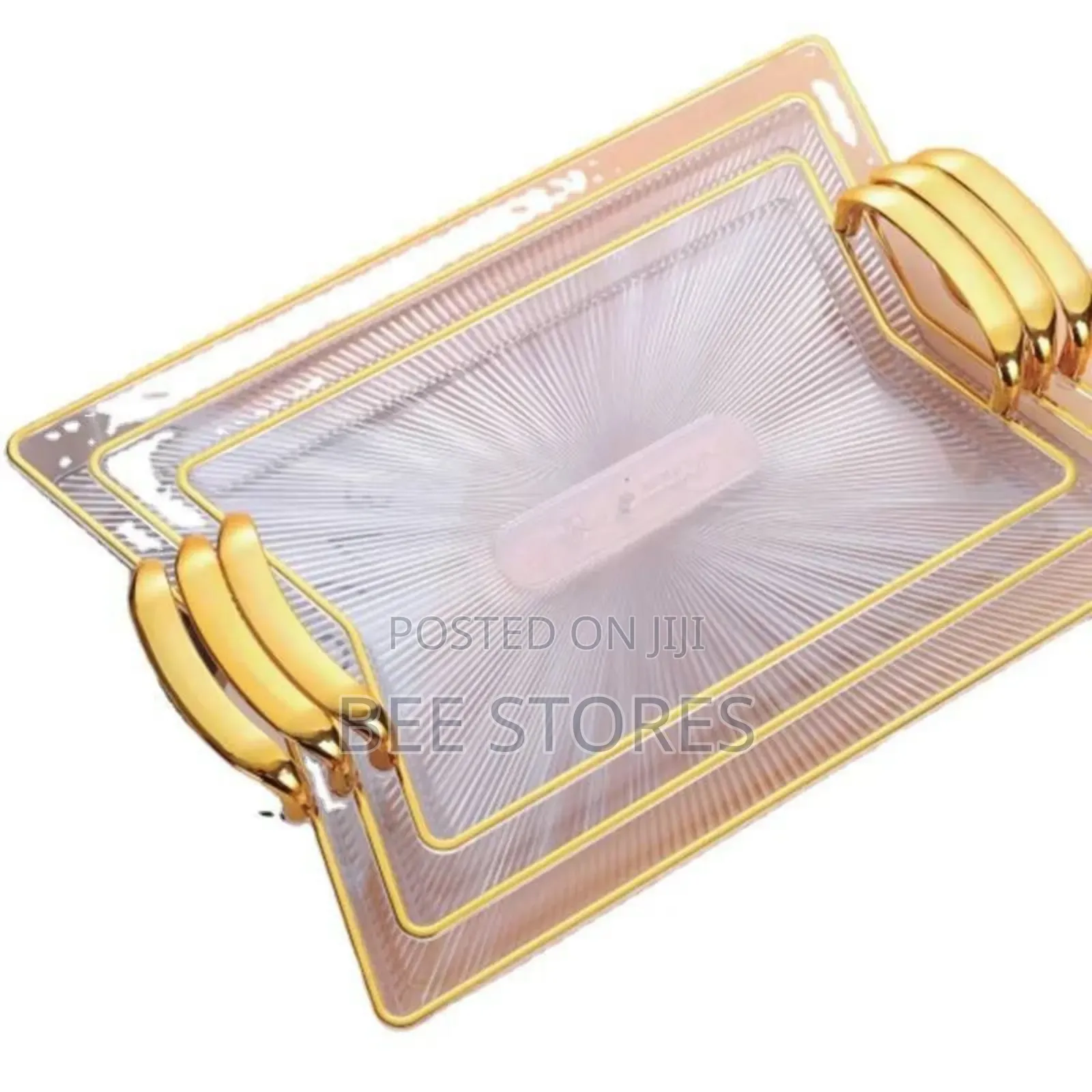 Luxury Transparent 3in1 Tray