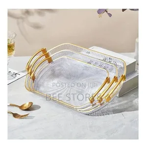 Luxury Transparent 3in1 Tray