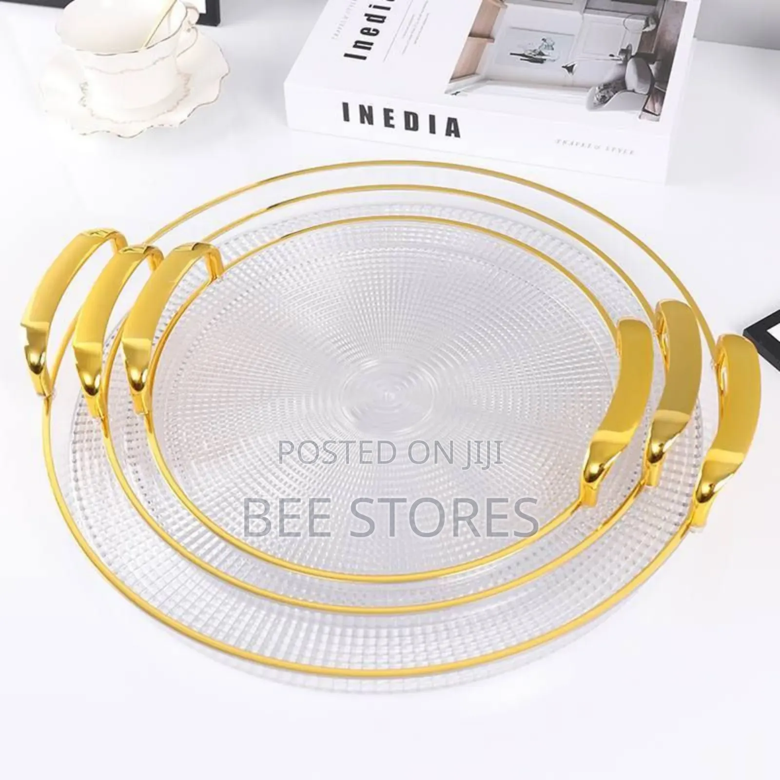 Luxury Transparent 3in1 Tray