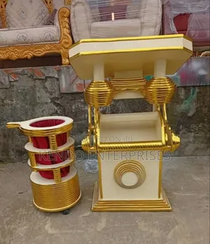 Photo - Pulpit and Offering Basket