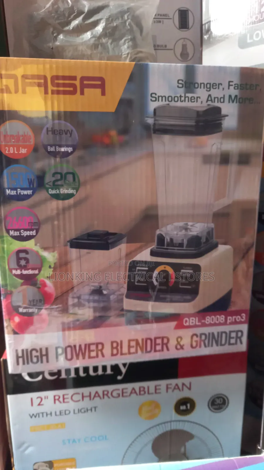 High Power Blender and Grinder