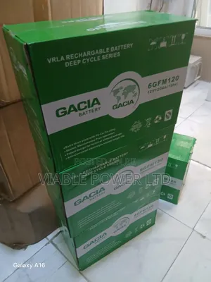 120ah Gacia Dry Cell Battery With 1yr Warranty Very Reliable