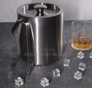 3l Stainless Insulated Ice Bucket With Picker