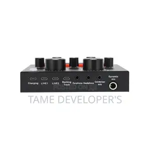 Professional V8 Live Soundcard