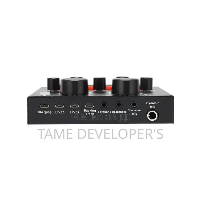 Professional V8 Live Soundcard