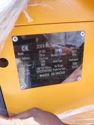 Screw Air Compressor 22kw/30hp