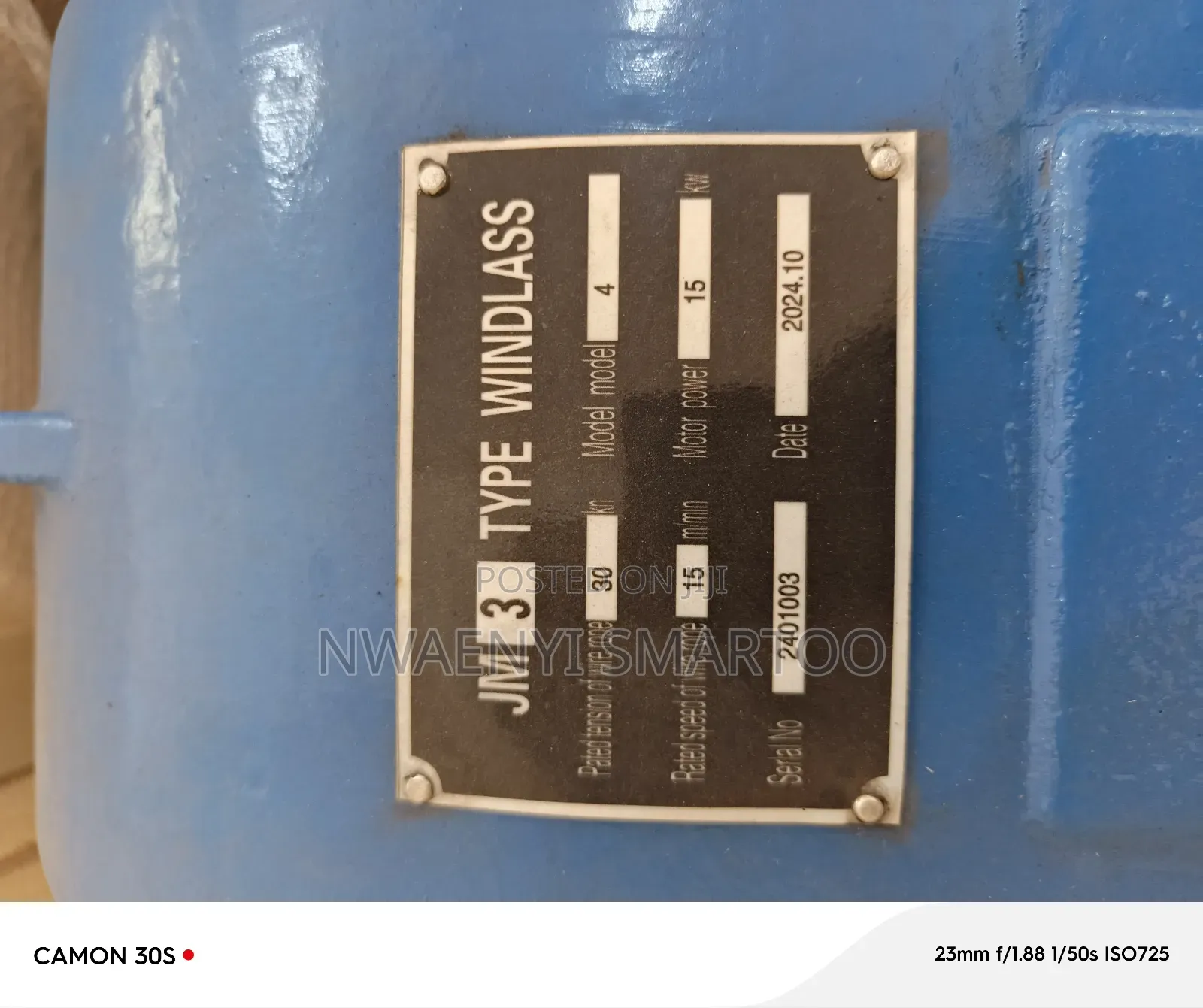 Electric Industrial Winch 3ton