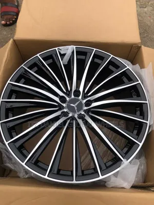 21 Inch Rim Mercedes Benz Black and Stainless