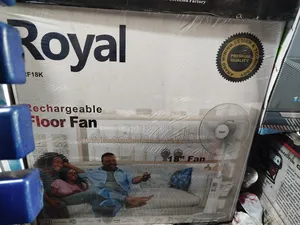 Royal Rechargeable Floor Fan 18"