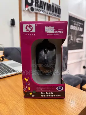 Photo - Hp Wired Blu-Ray Optical Mouse