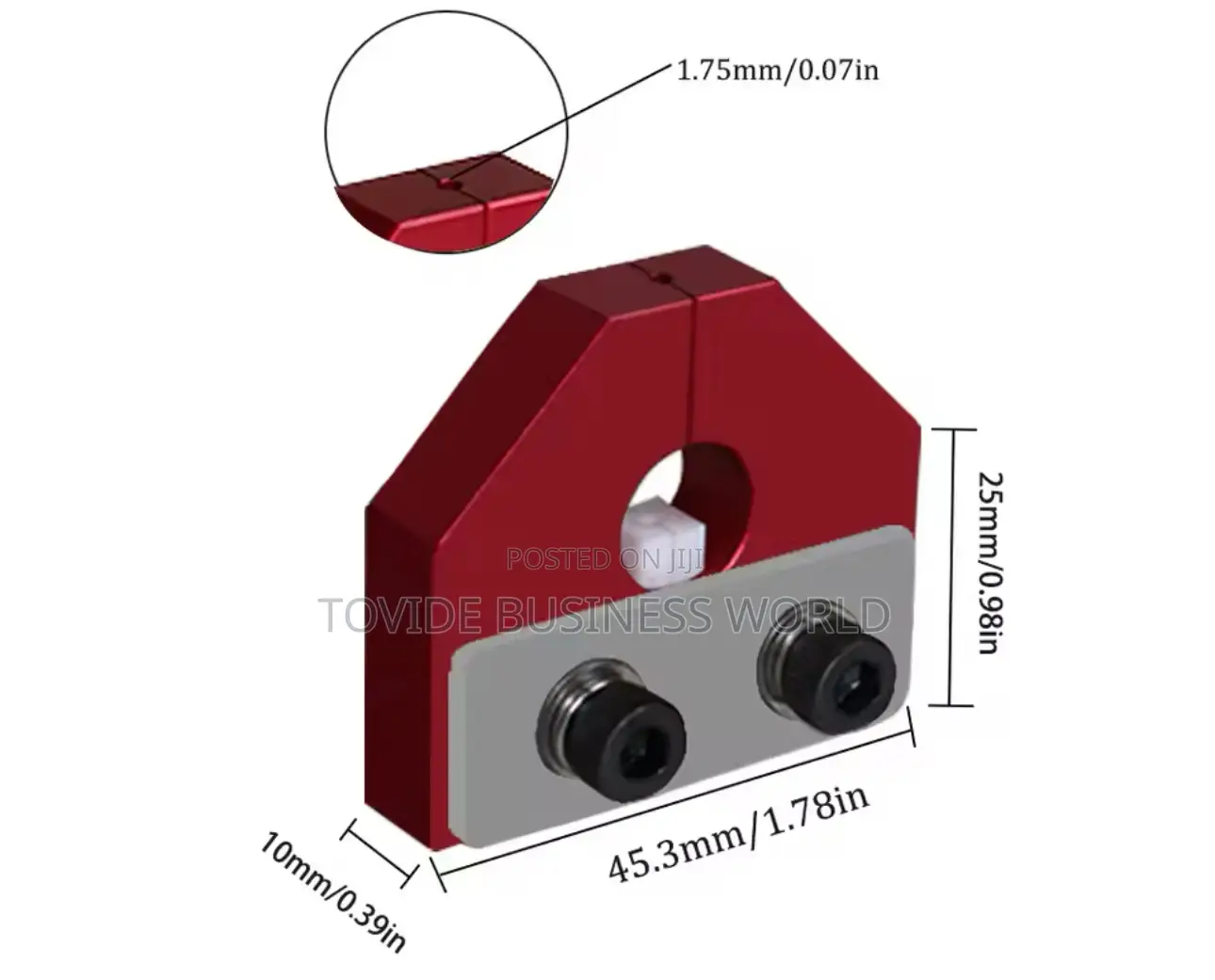 1.75mm Filament Welder Connector