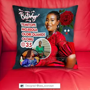 Customised Throw Pillow and a Free Mug
