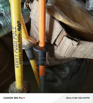 Stiffy Push Pole(72") D-Grip Handle