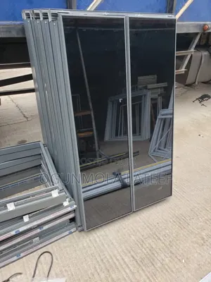 Aluminum Transom Window With Net and Burglary