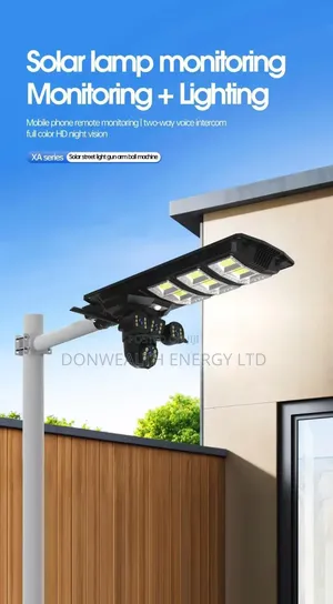 Mobile Solar CCTV Lights