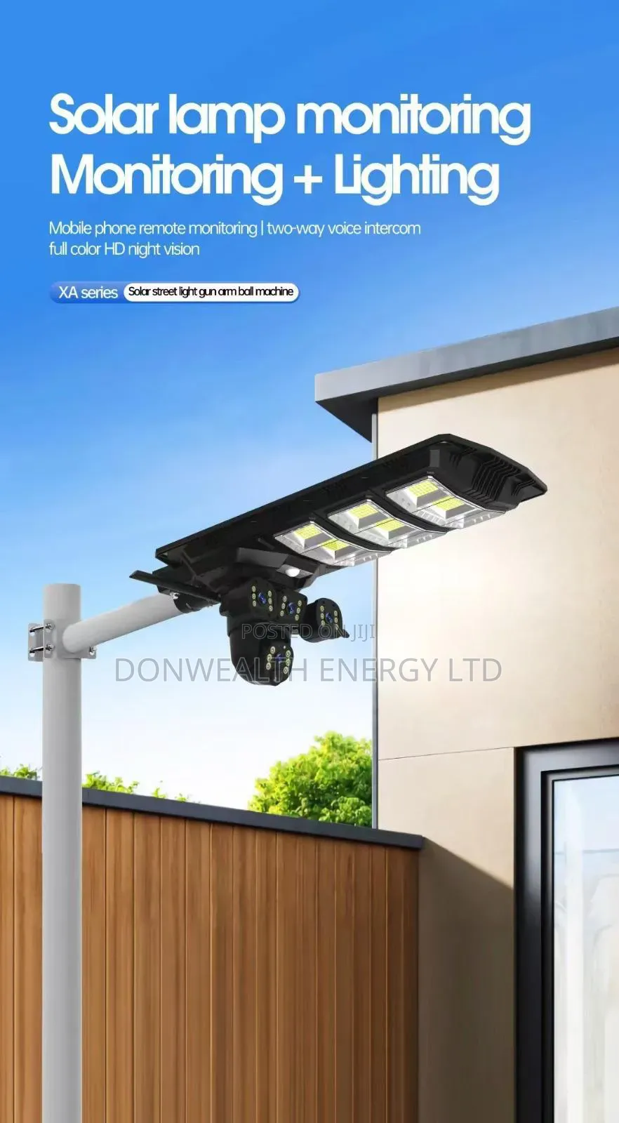 Mobile Solar CCTV Lights