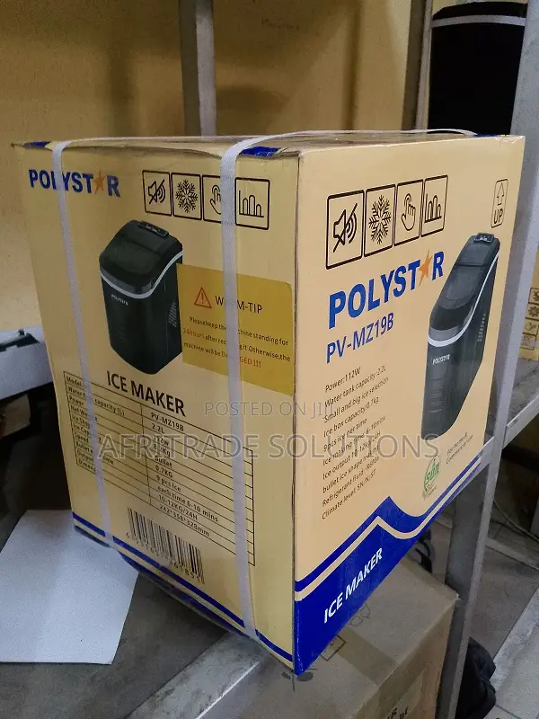 Powerful Polystar 2.2litres Ice Maker Pvmz19b